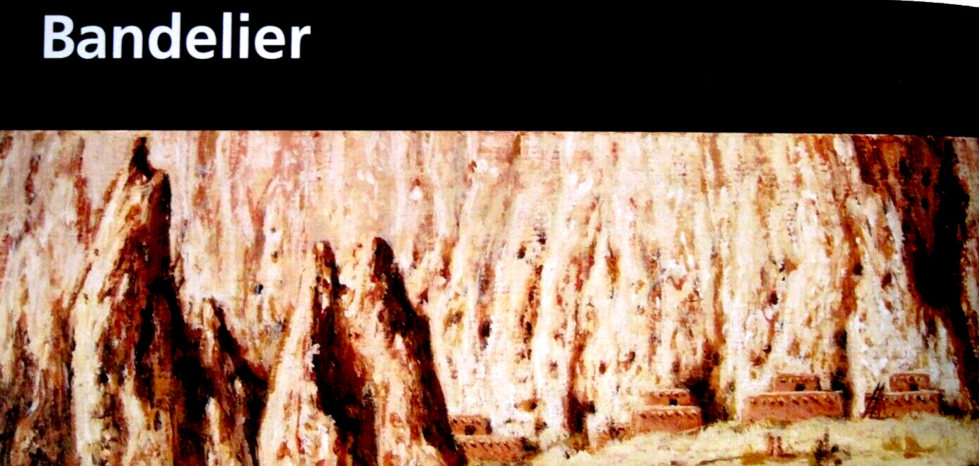 Bandelier National Monument National Park Service Unigrid Brochure