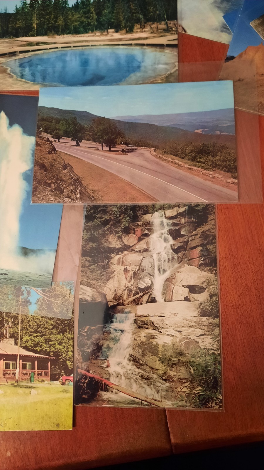 Vtg 25 National & State Park Postcards Standard Size Half Posted From 50’s 60’s