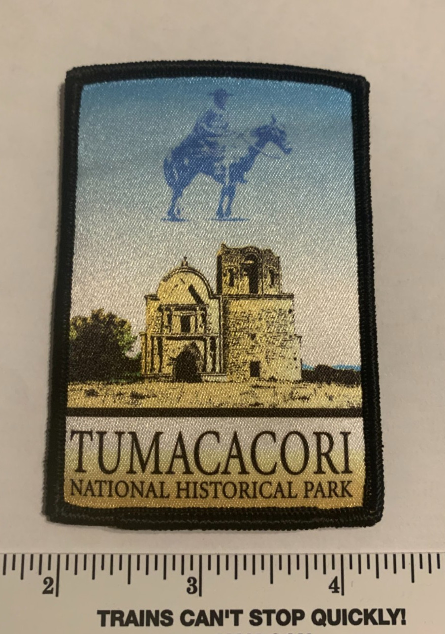 TUMACACORI NATIONAL HISTORICAL PARK printed SEW-ON Patch