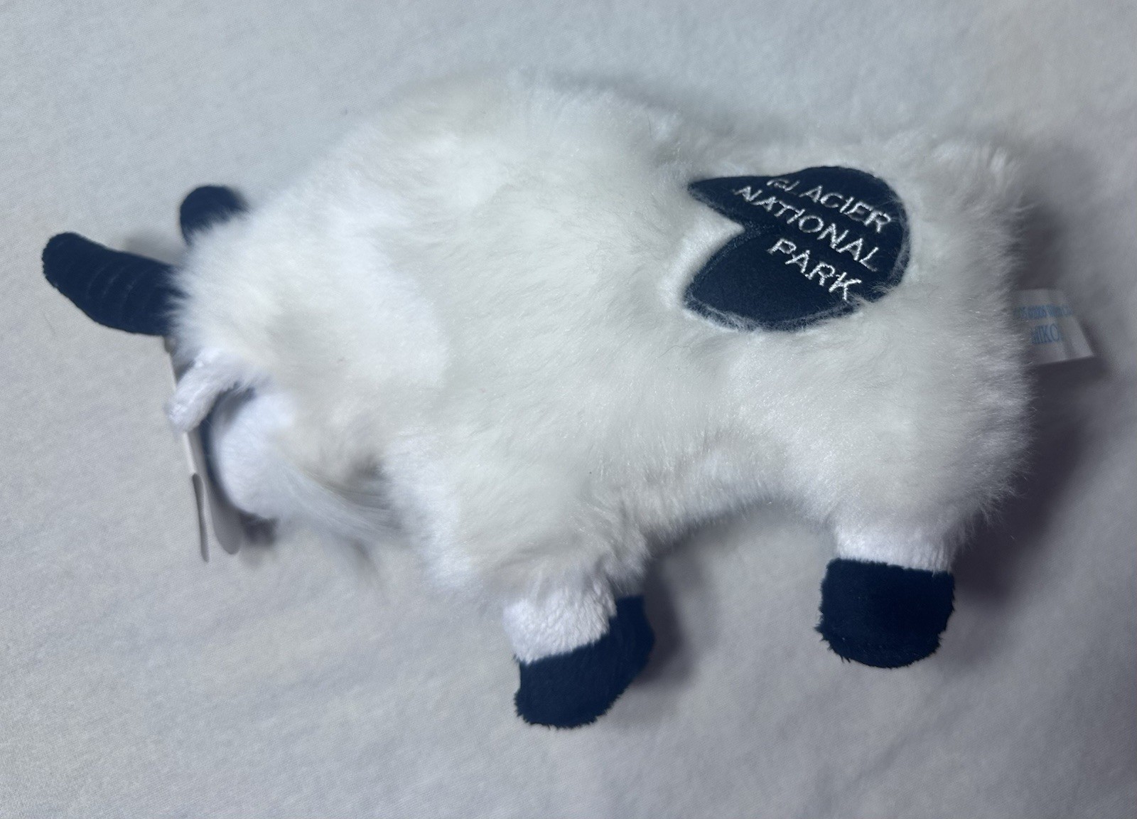 Glacier National Park Wishpets White Mountain Goat Plush Animal with tags
