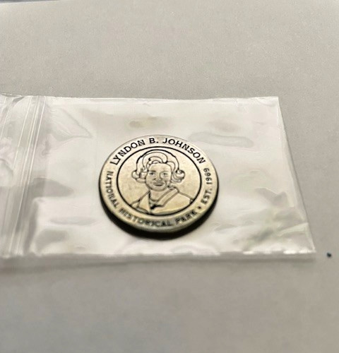 Lyndon B Johnson National Historical Park Texas National Park Coin Token