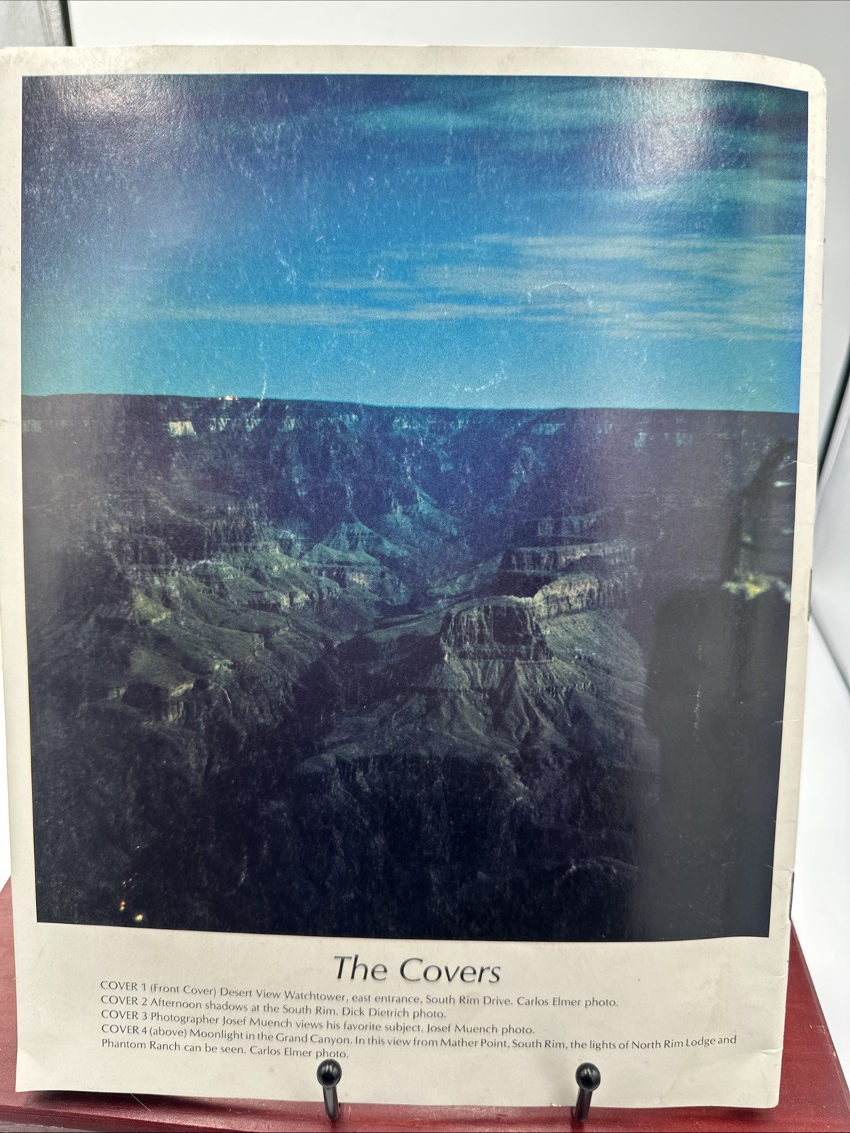 VTG 1986 Grand Canyon Country Color Photograph By Josef Muench And Carlos Elmer
