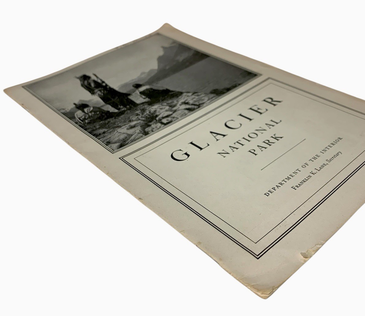 “Glacier” National Park Montana U.S Department of The Interior Booklet