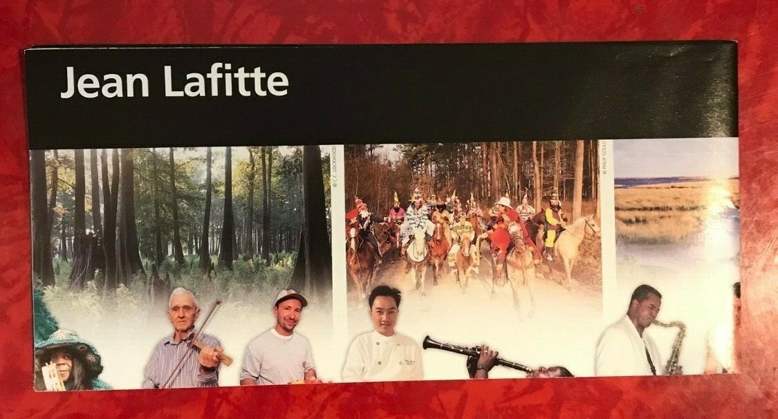 JEAN LAFITTE NATIONAL HISTORICAL PARK & RESV LOUISIANA OFFICIAL MAP & GUIDE 2017