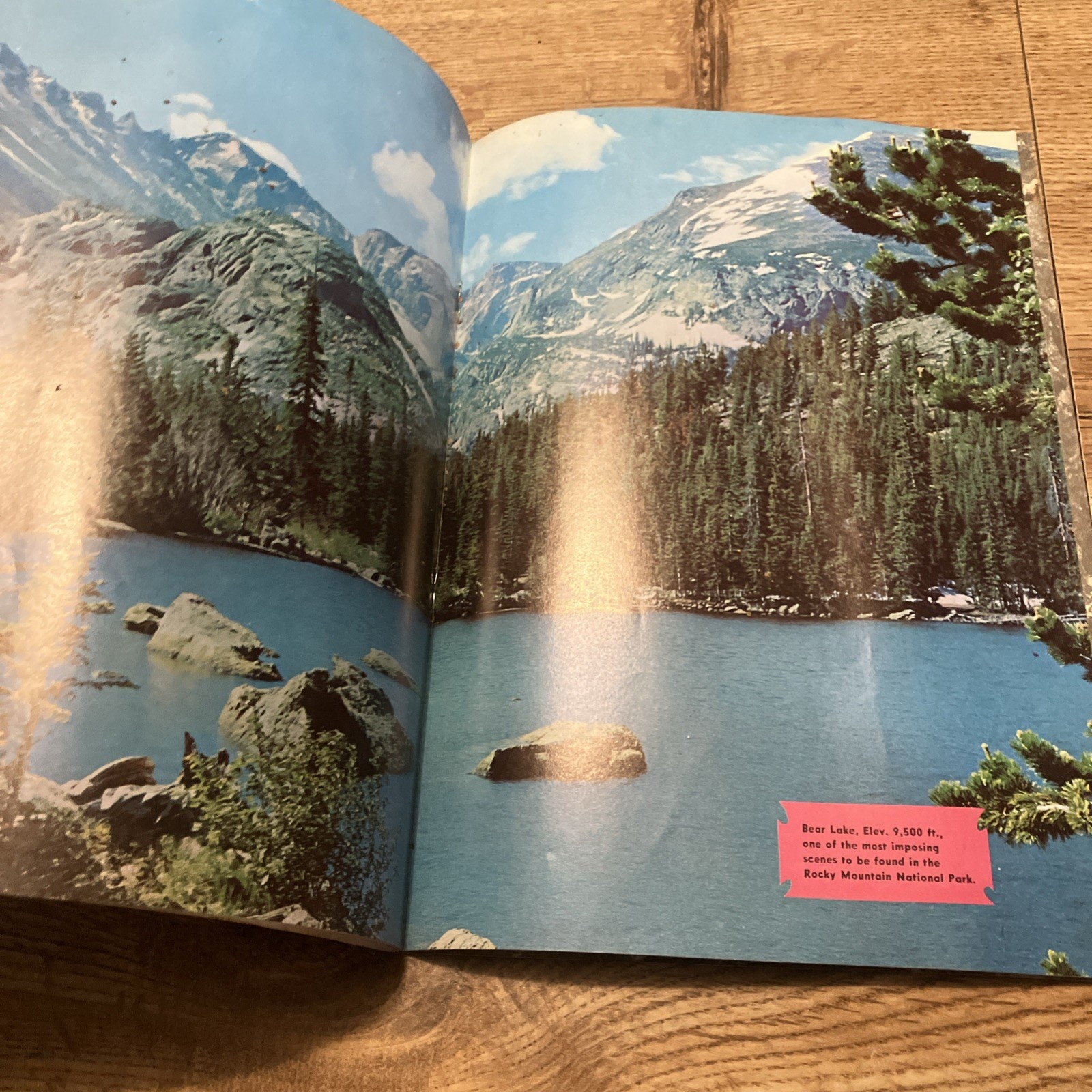 Rocky Mountain National Park Estes & Nothern Colorado VTG Picture Guide Book