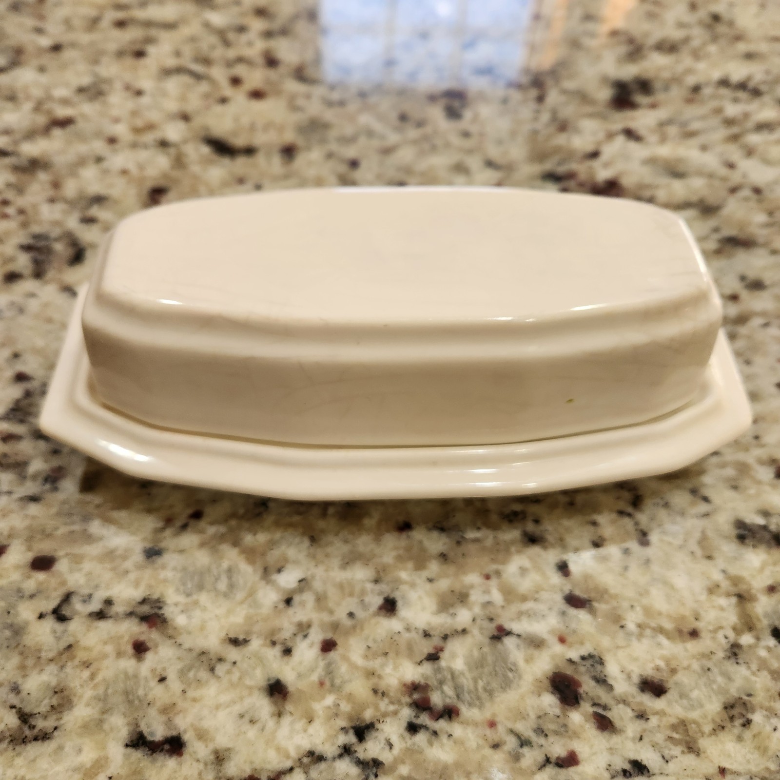 1900’s Antique Wawona Hotel Porcelain Butter Dish. RARE!