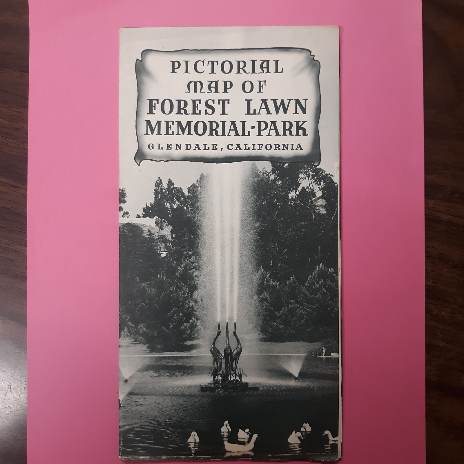 1938 Forest Lawn Memorial Park Glendale California Brochure