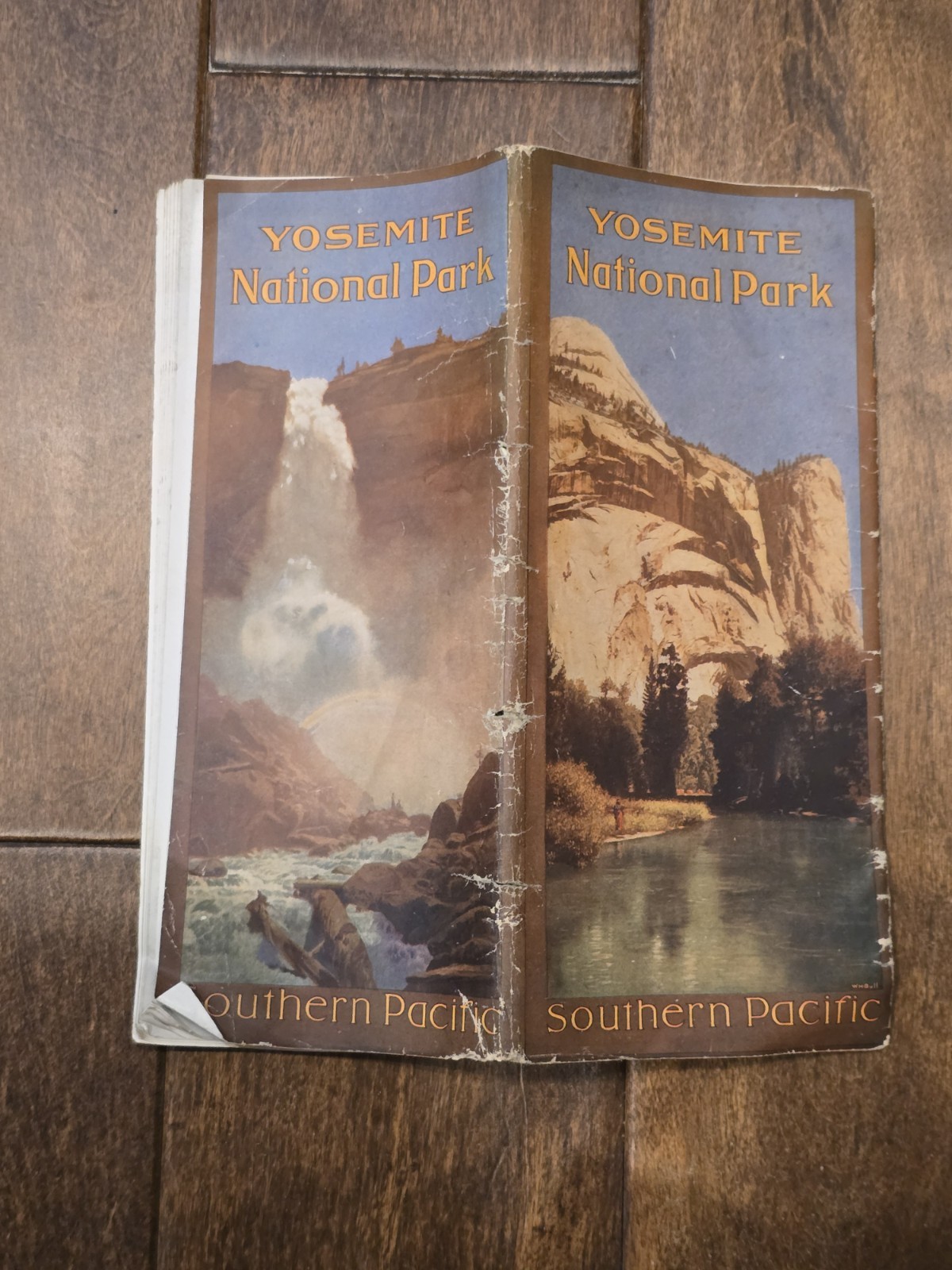 Vintage 1914 Yosemite National Park CA Brochure Travel Southern Pacific RR HTF