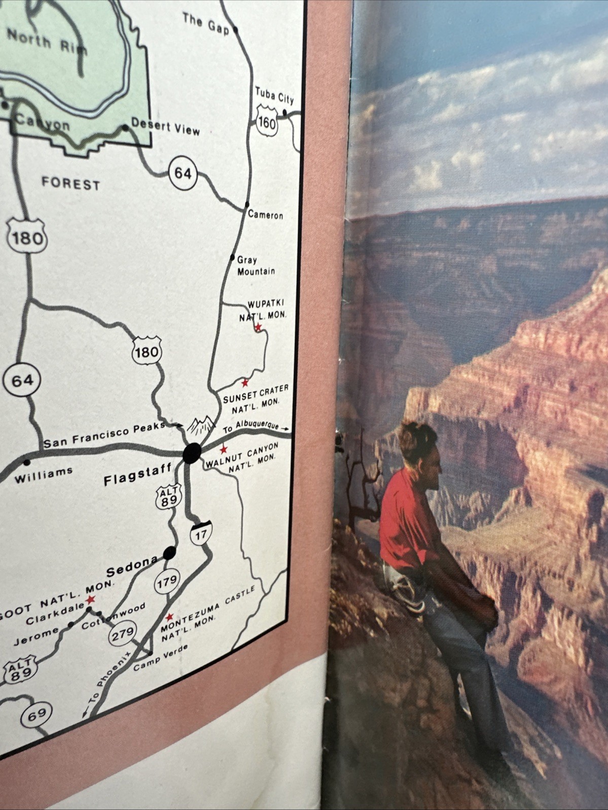 VTG 1986 Grand Canyon Country Color Photograph By Josef Muench And Carlos Elmer
