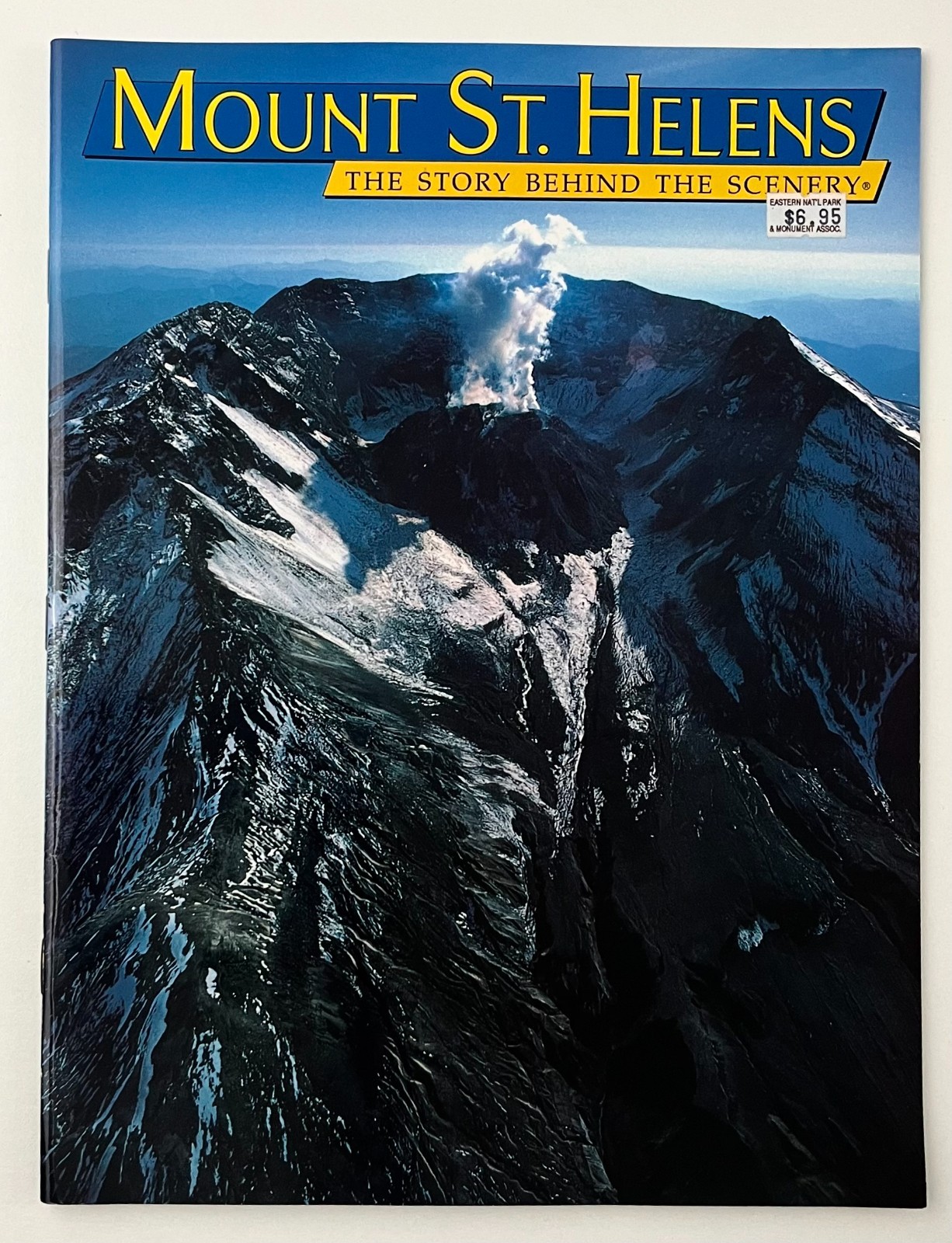 1992 Mount St Helens Volcano Park Nature Animals Tourist Photo VTG Travel Book