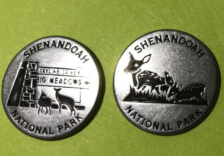 Shenandoah National Park Big Meadows Fawns Token