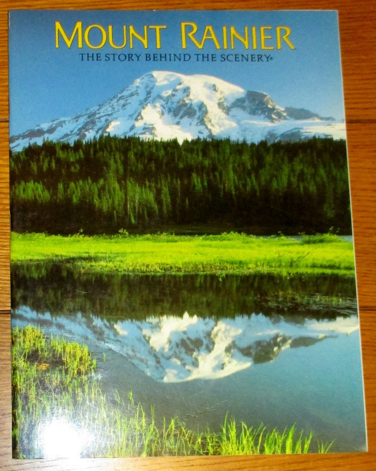 The Story Behind The Scenes Travel Book Lot (4)W/Glacier + Mt. Rainier & Bonus