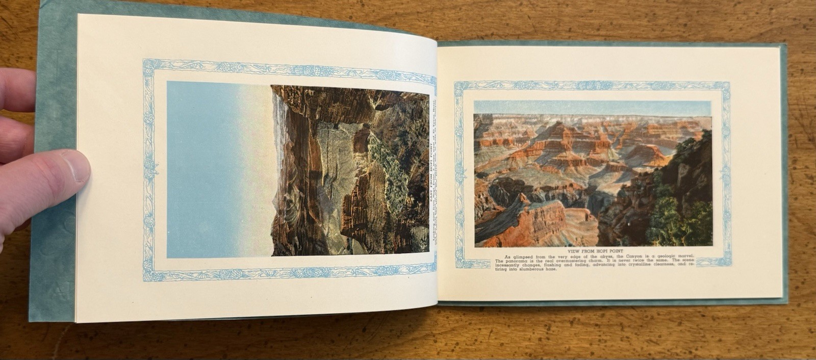 EARLY Grand Canyon National Park Arizona Photo Book Verkamp’s Original Envelope