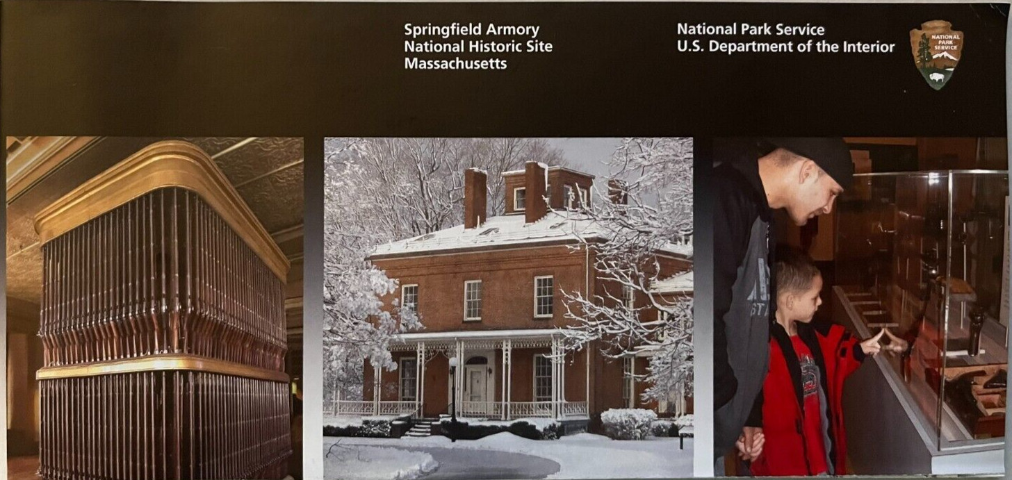 2026 SPRINGFIELD ARMORY NHS – MA NATIONAL PARK SERVICE UNIGRID BROCHURE/MAP