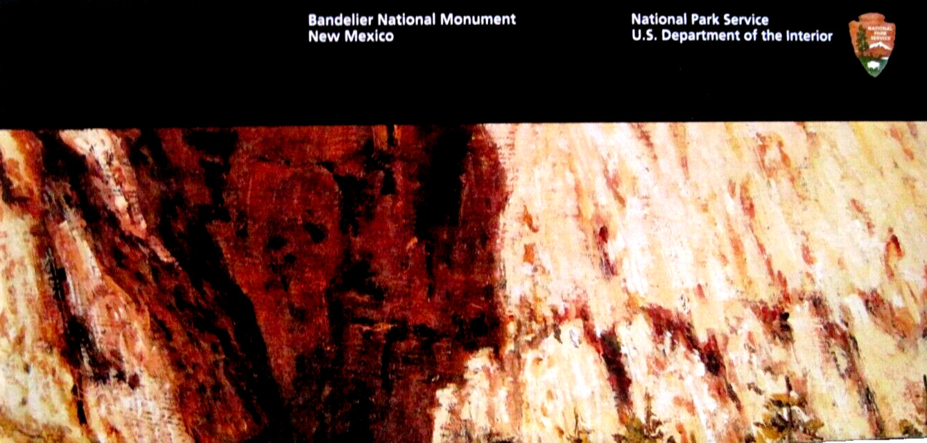 Bandelier National Monument National Park Service Unigrid Brochure