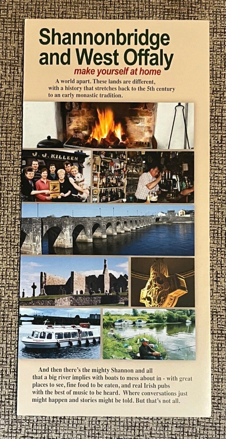 SHANNONBRIDGE & WEST OFFALY IRELAND TOURIST BROCHURE 2010