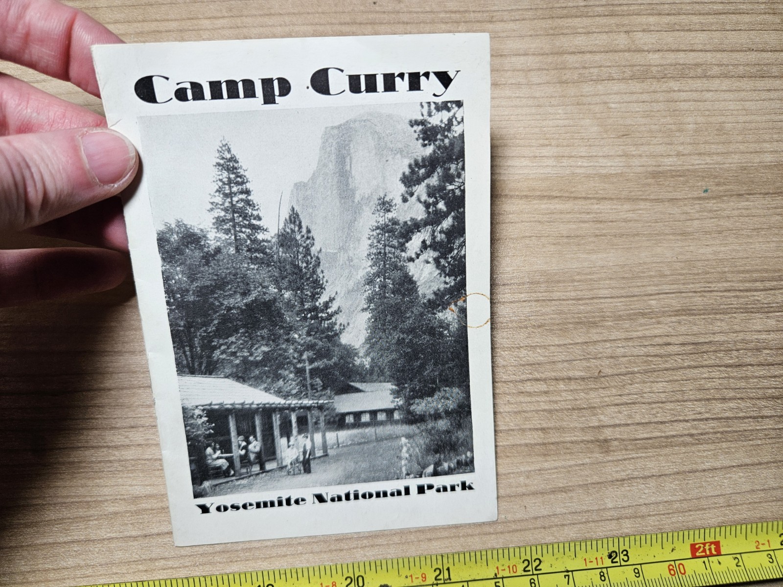 Vintage Camp Curry Yosemite National Park Camping Booklet