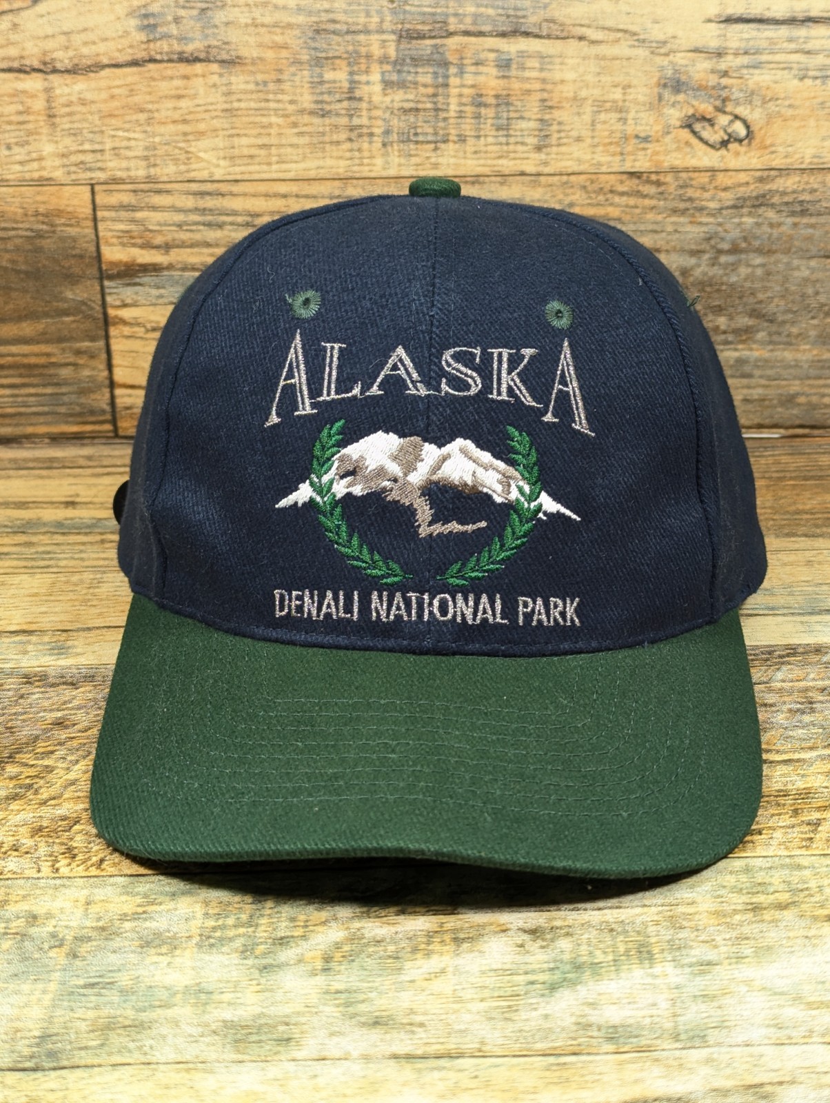 Vintage Denali National Park Strapback Hat Cap