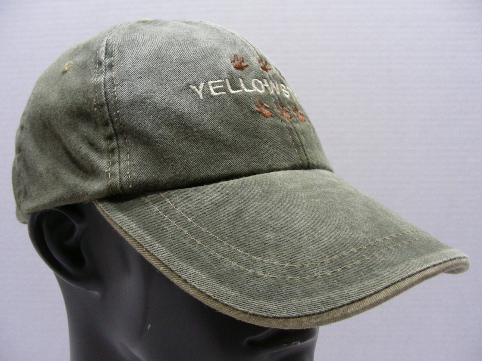 YELLOWSTONE NATIONAL PARK – Kid’s Size Adjustable Baseball Cap Hat!