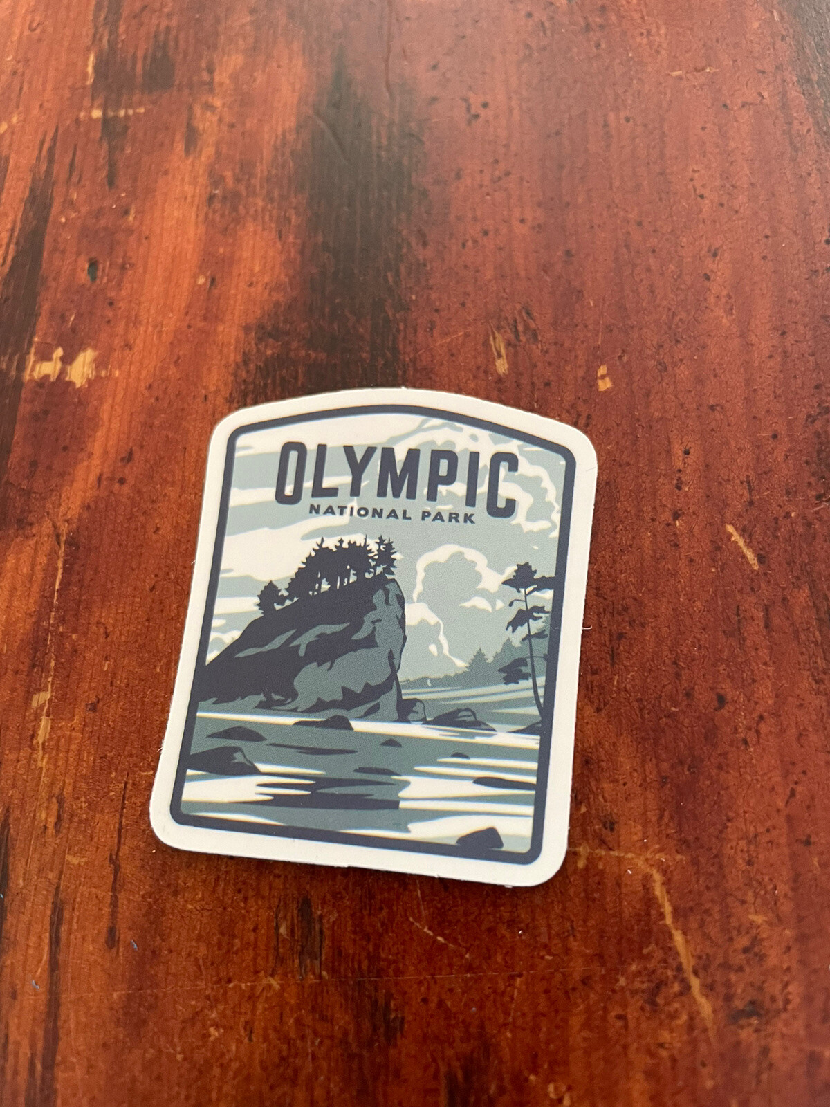 Olympic National Park Outdoor Wilderness Sticker Decal