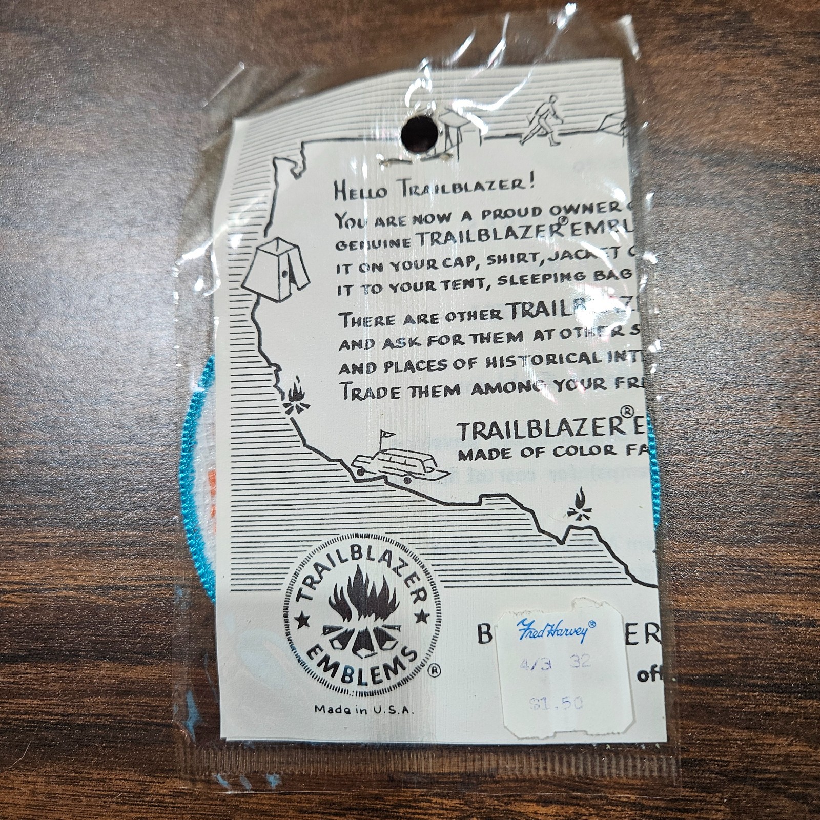 SEALED Vintage Grand Canyon National Park Arizona Sew on Patch