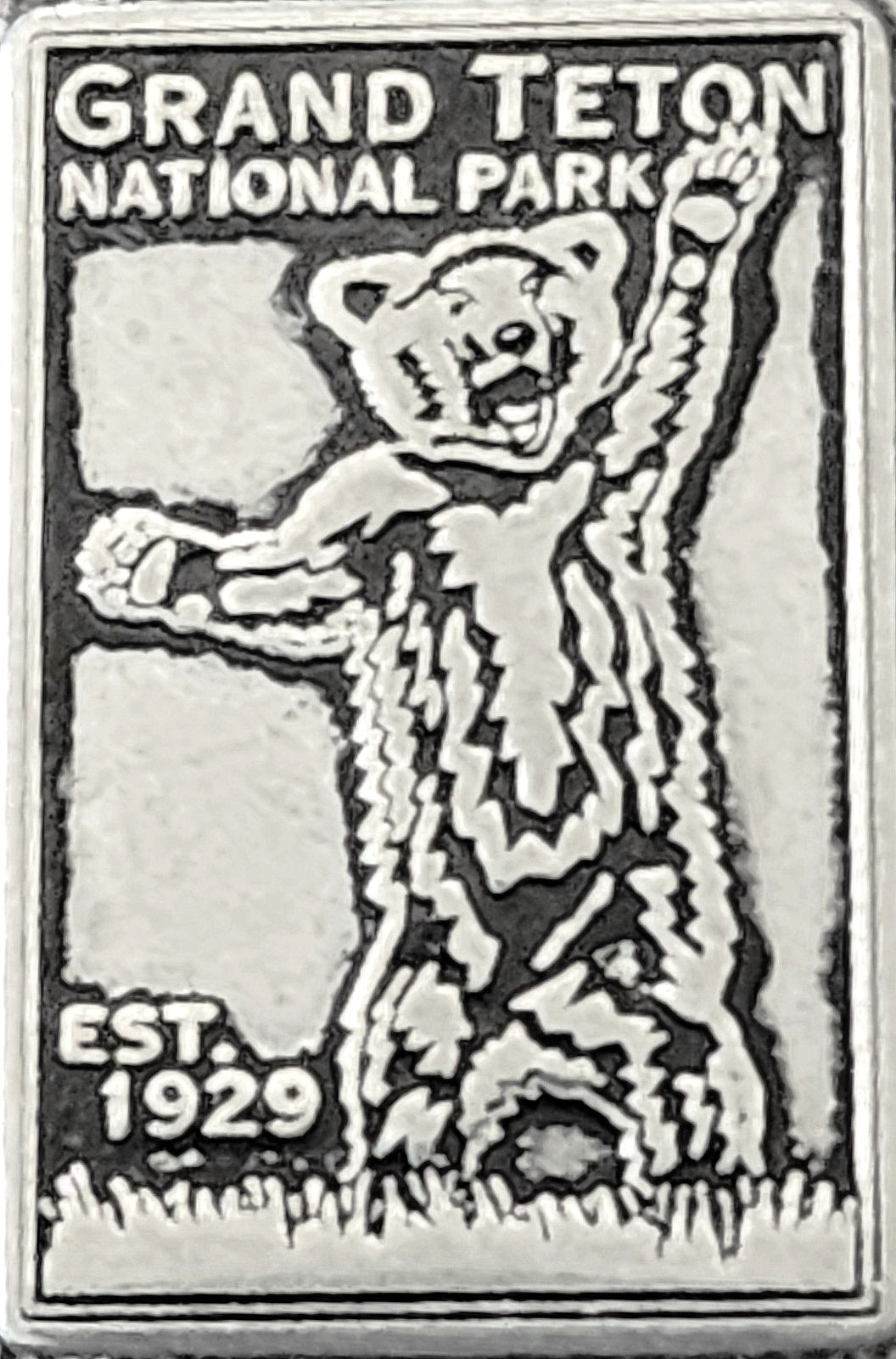 GRAND TETON NATIONAL PARK – STANDING BEAR TOKEN – WYOMING