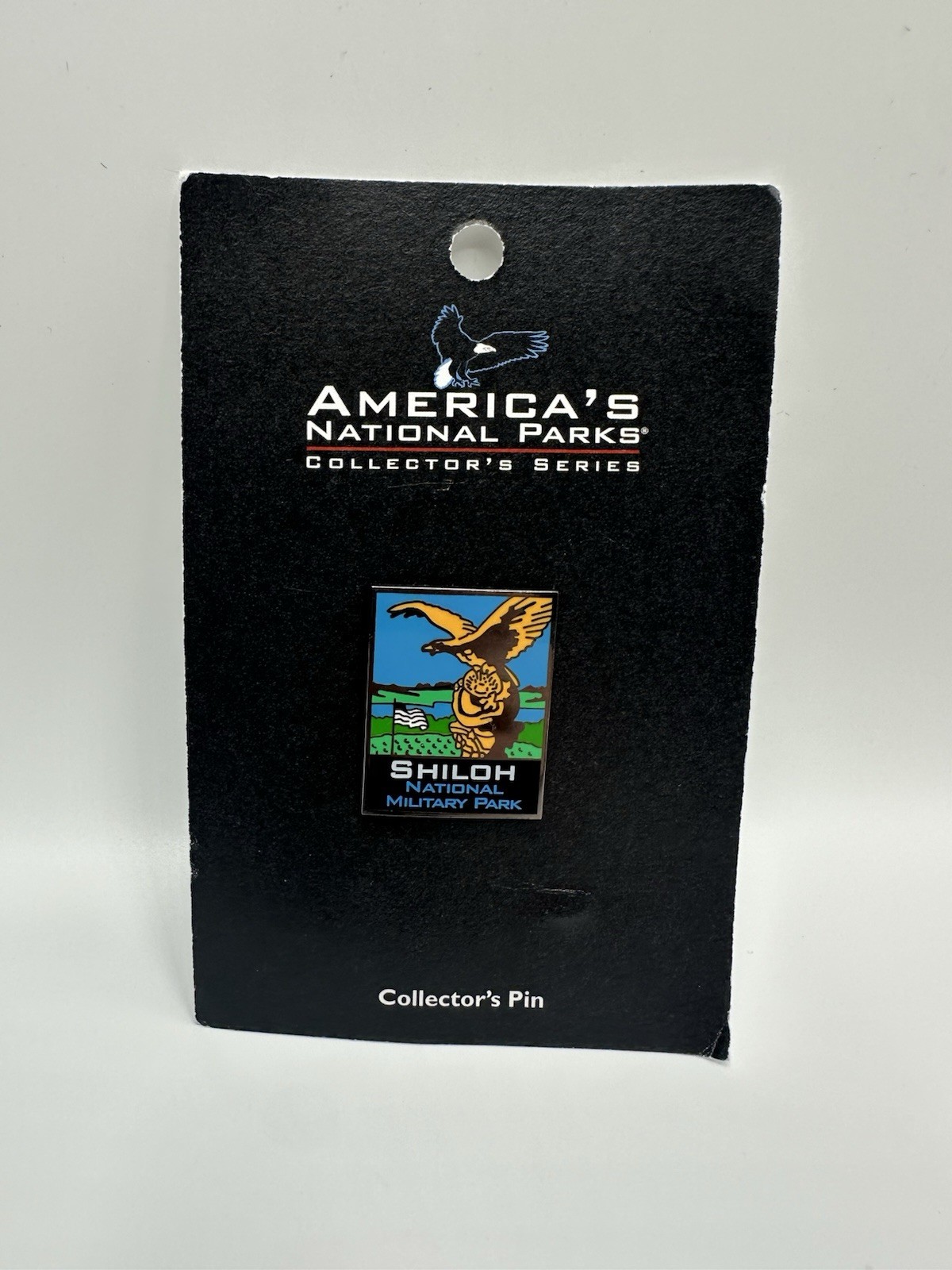 Shiloh National Military Park Collectors Series Pin New On Card
