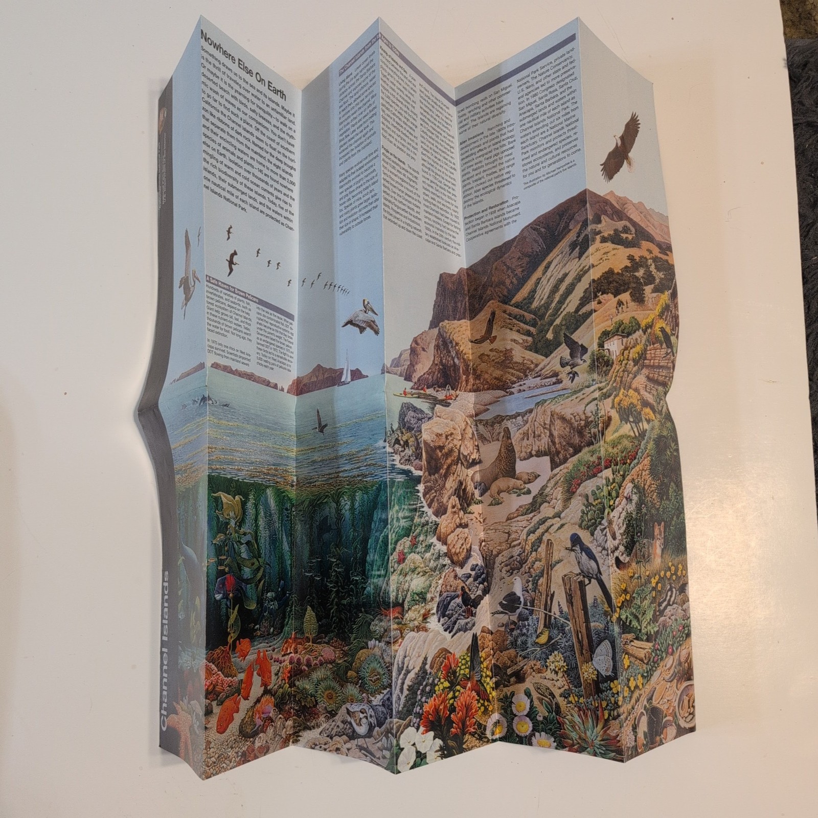 Channel Islands National Park Service NPS Unigrid Brochure GPO 2007 Reprint 2003