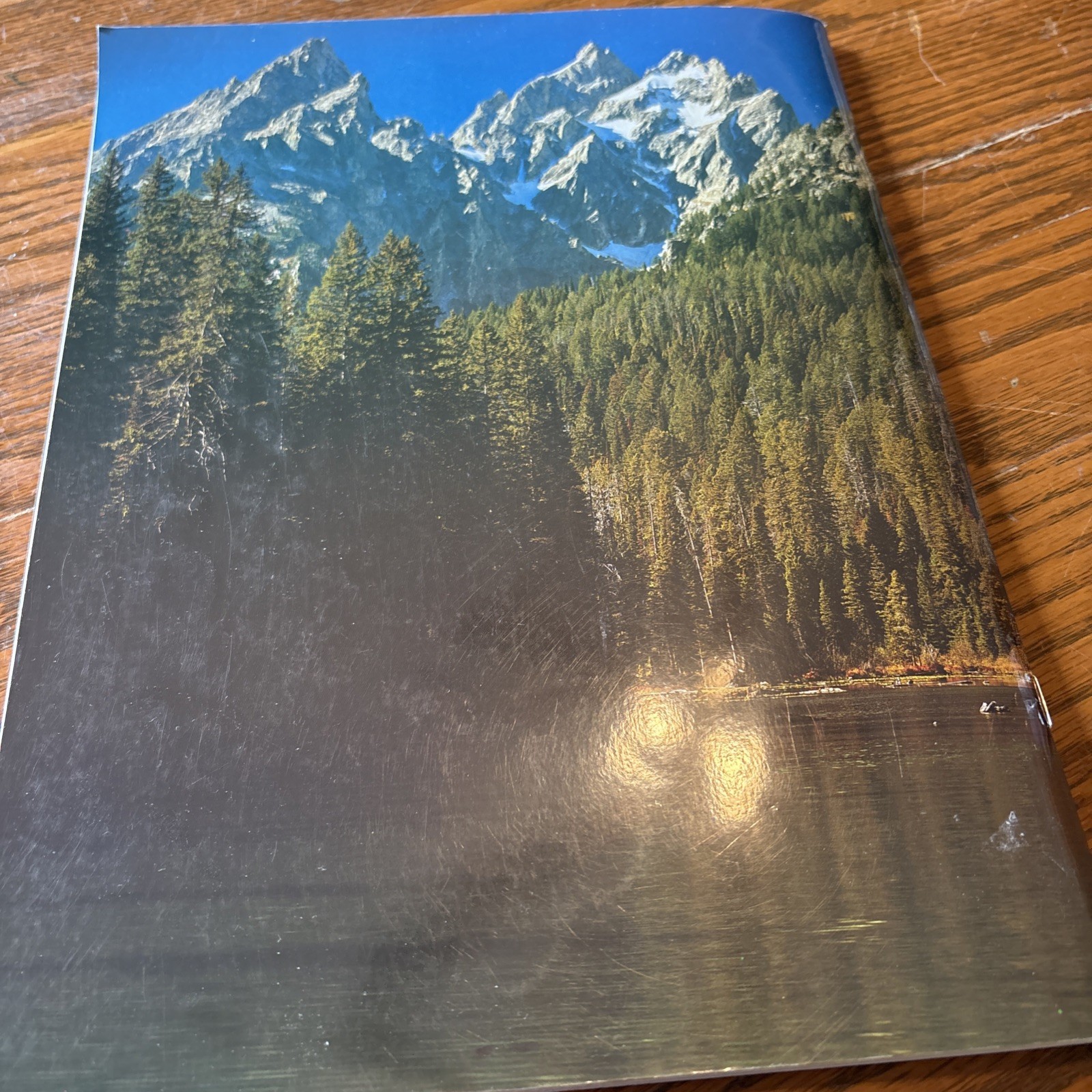 NATIONAL PARKWAYS GRAND TETON Softcover Book Michael Yandell 1976 Photos