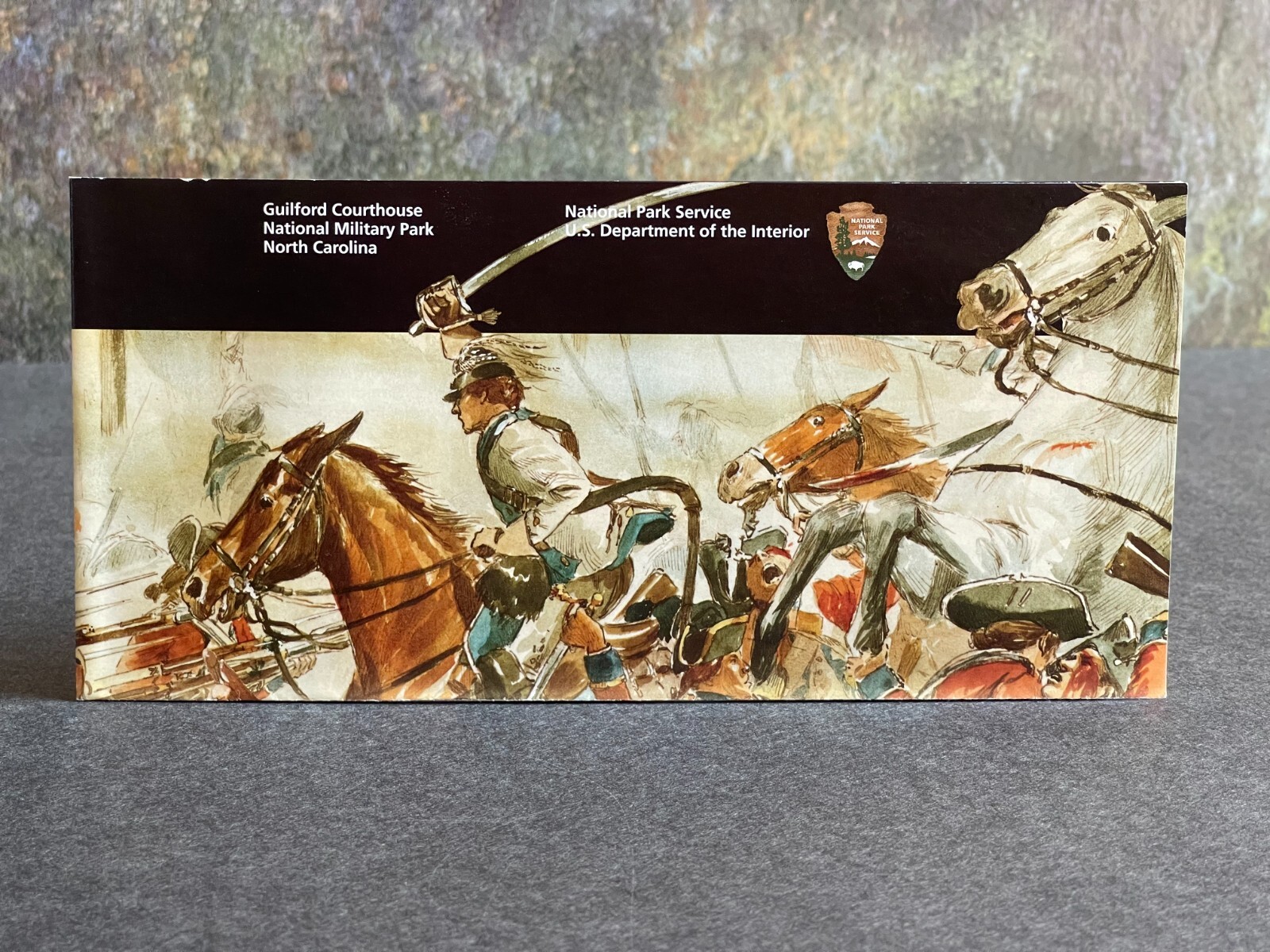 NPS Brochure Map – Guilford Courthouse National Military Park – North Carolina