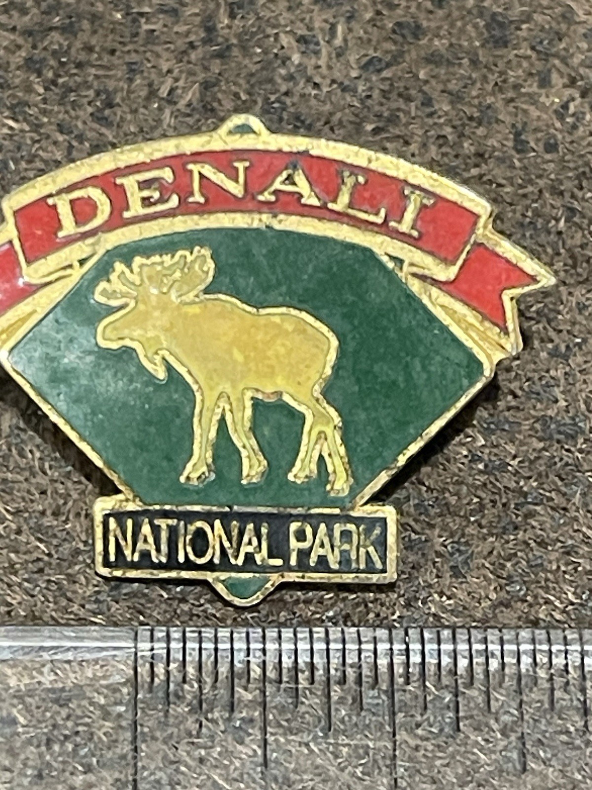 Denali National Park Moose Souvenir Pin