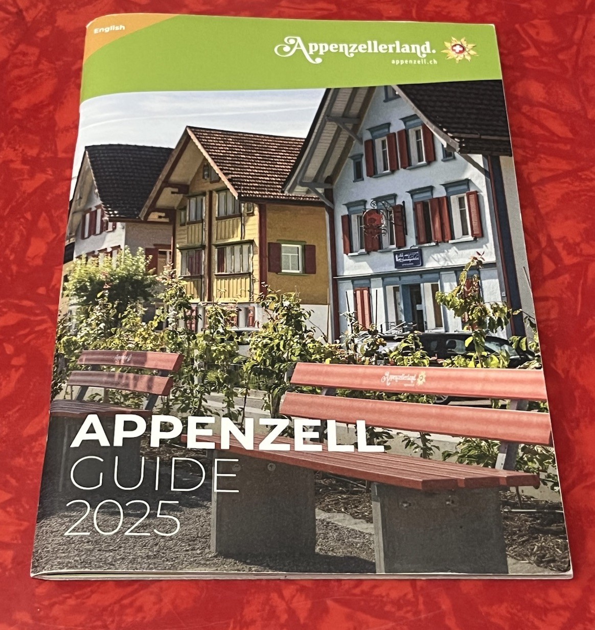 2025 APPENZELLER REGION SWITZER LAND TOURIST 58-page BOOKLET in English