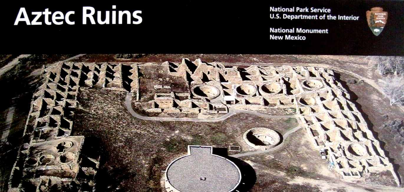 Aztec Ruins National Monument National Park Service New Mexico Unigrid Brochure