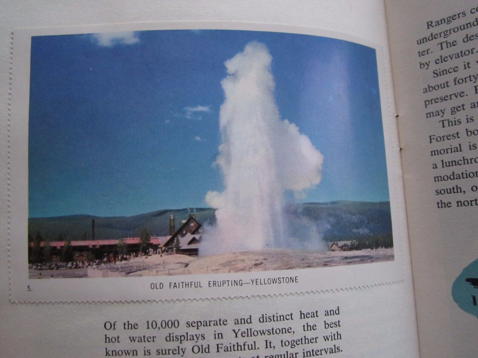 1957 NATIONAL PARK WONDERLANDS 64 PAGE STICKER BOOKLET