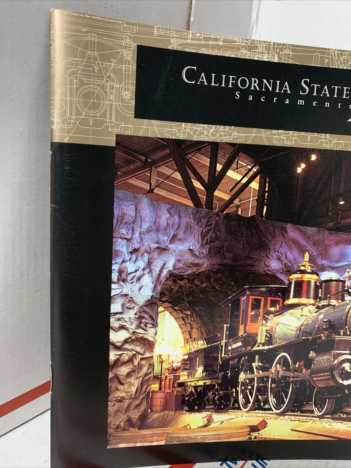 1999 California State Railroad Museum Sacramento Park Souvenir Guide Book