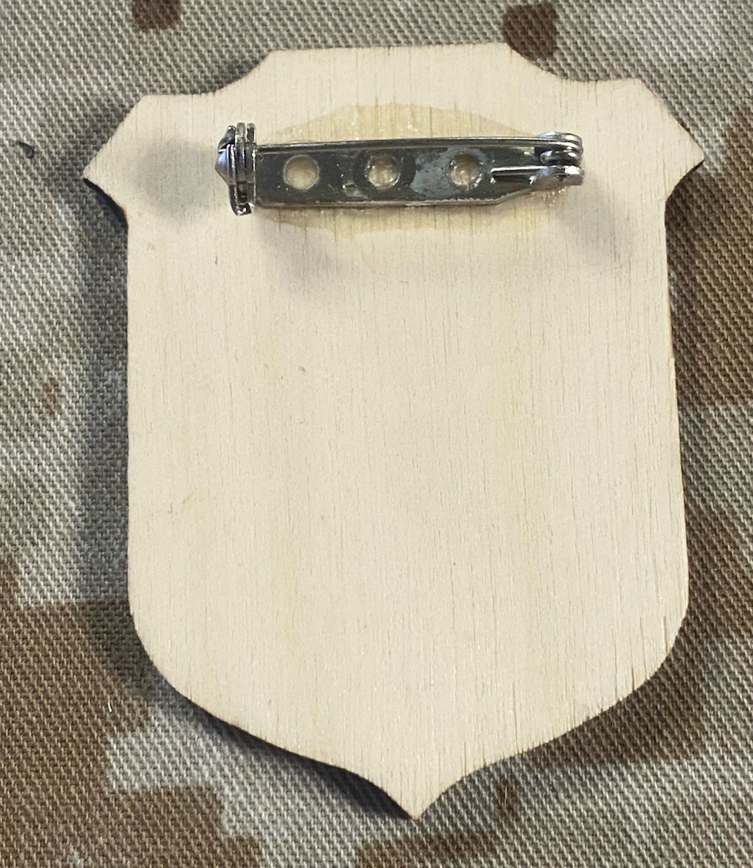 Fort Washington Maryland National Park Service Wooden Junior Ranger Badge