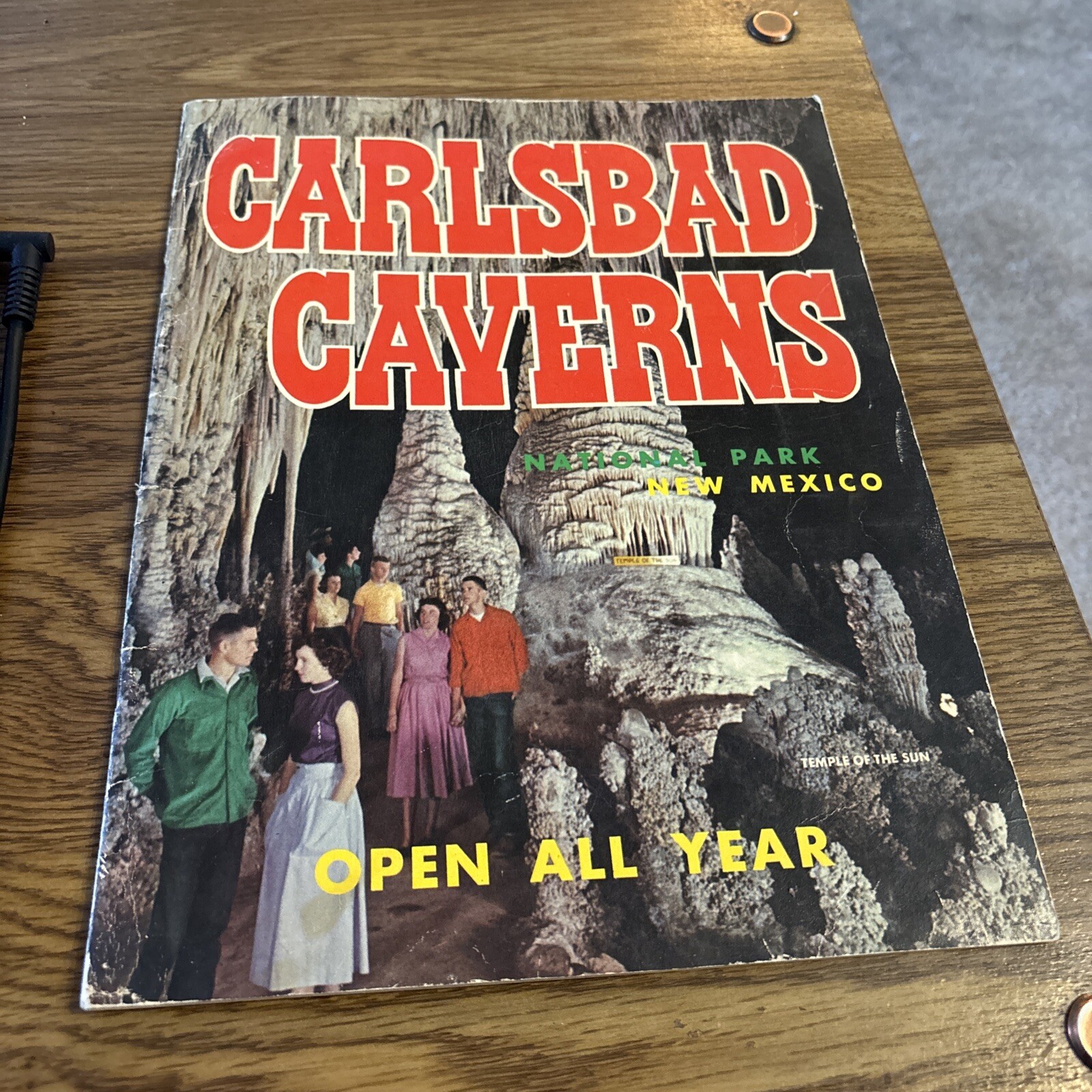 Carlsbad Caverns National Park New Mexico Souvenir Book 1968