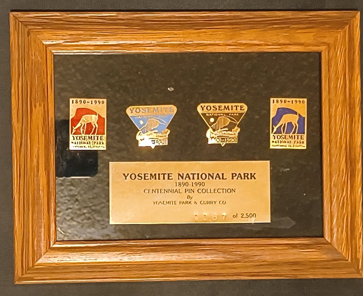1890-1990 Yosemite National Park Centennial pin Collection – 87/2500 –