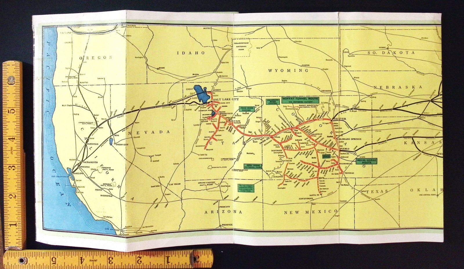 Panoramic Views – Denver & Rio Grande Western Railroad –
