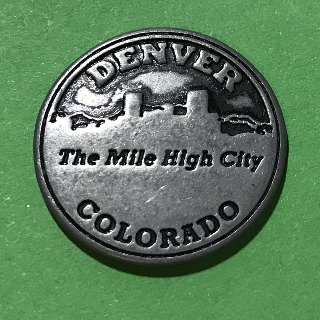 Denver the Mile High City Collectible Token