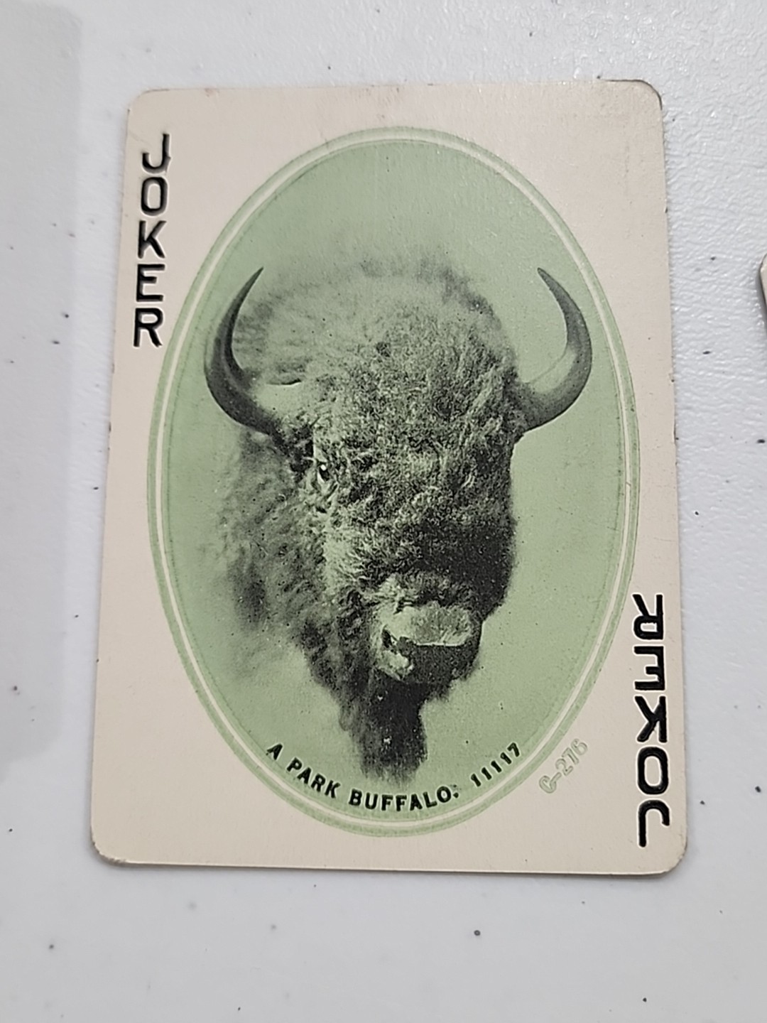 Early 1900 Yellowstone National Park Souvenir Playing Cards Gold Edge