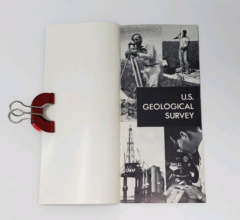 1967 United States Geological Survey Vintage Brochure – USGS – USDOI