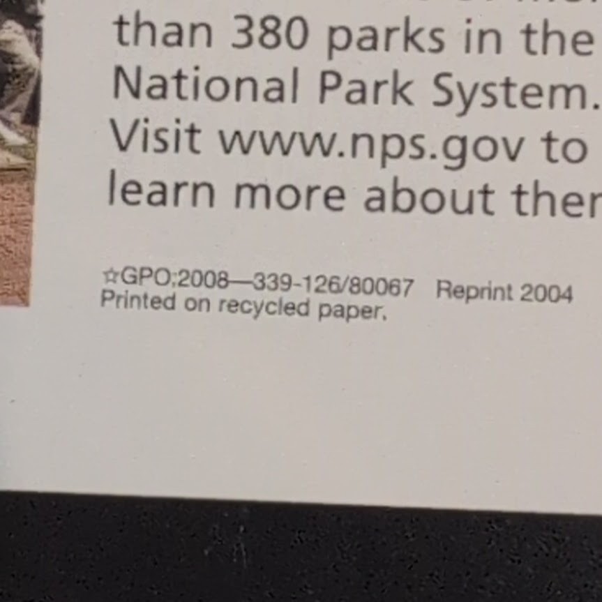 Appomattox Court House National Park Service NPS Unigrid GPO 2008 Reprint 2004
