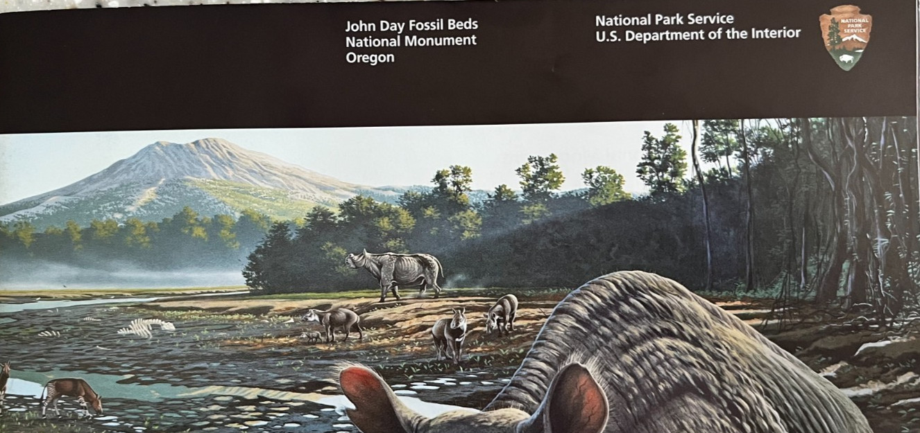 2026 JOHN DAY FOSSIL BEDS MONUMENT NATIONAL PARK SERVICE UNIGRID BROCHURE/MAP