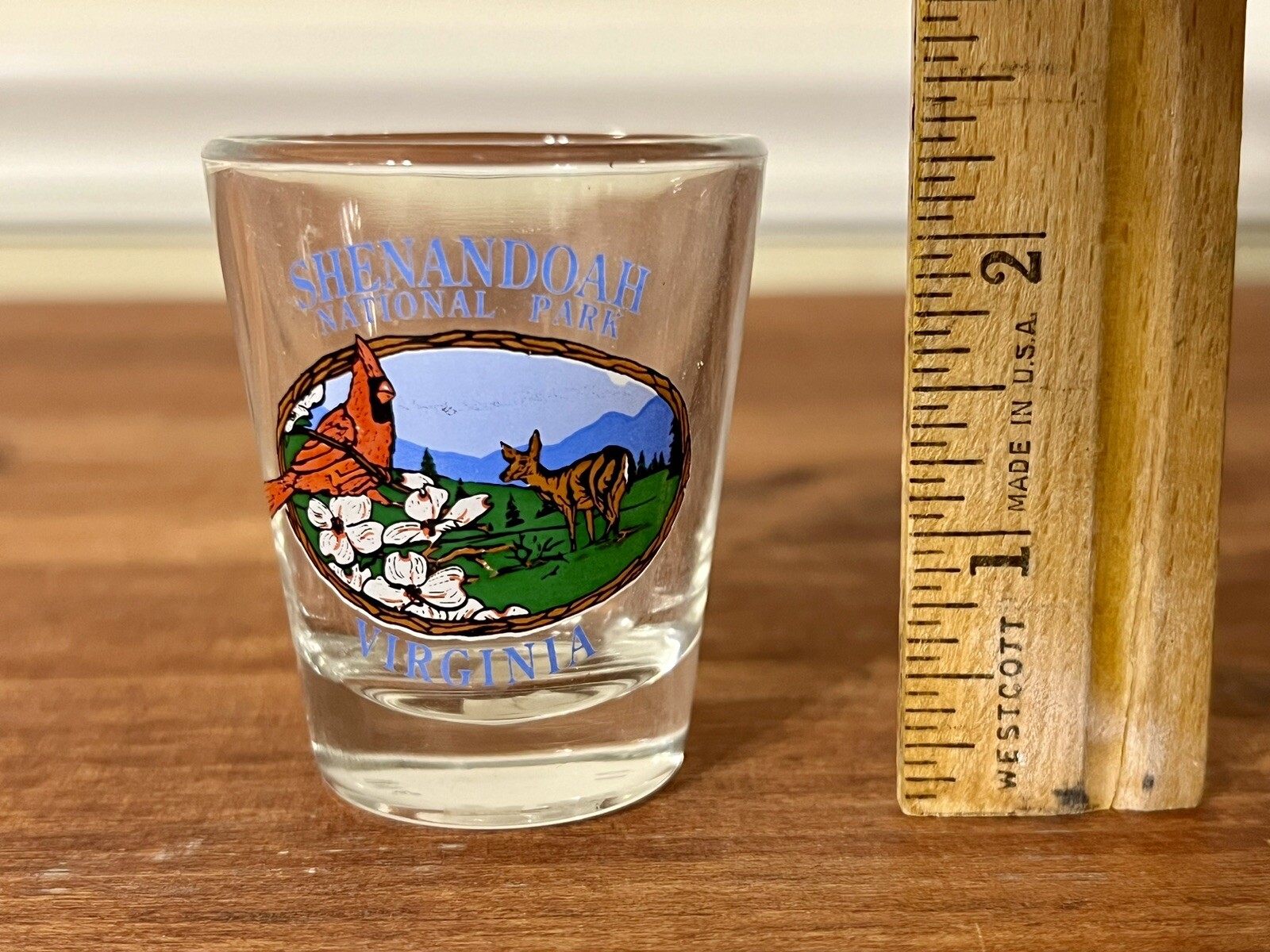 Shot glass- Shenandoah National Park