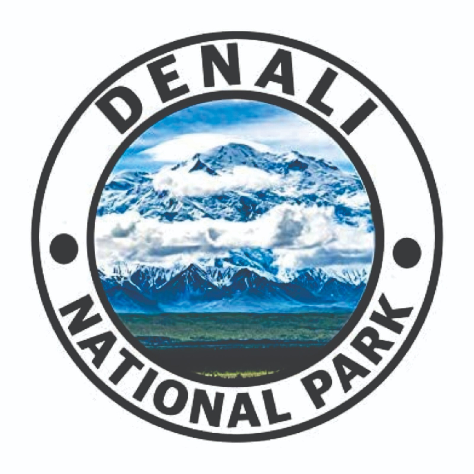 Denali National Park Sticker Alaska National Park Decal