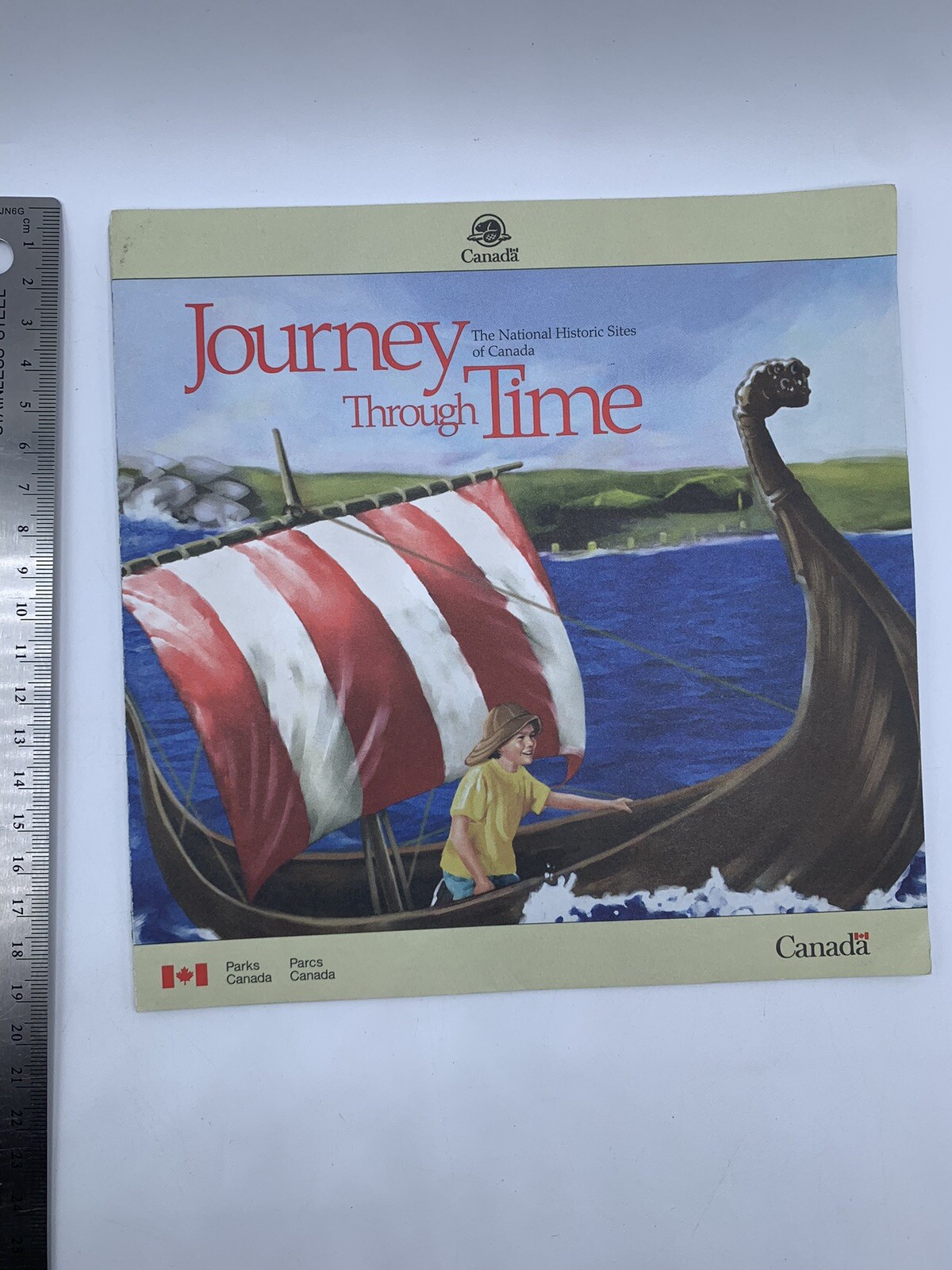Journey Through Time The National Historic Sites of Canada (c2001) pamphlet