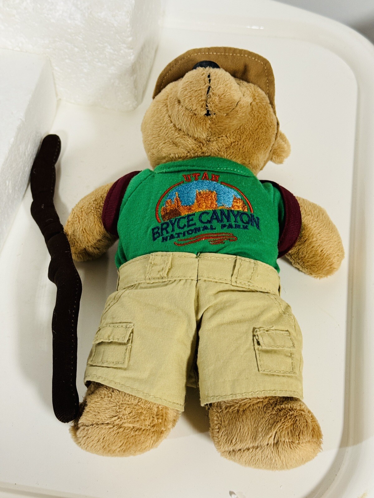 Bryce Canyon National Park Utah Plush Teddy Bear Camper Hiker Backpack 10”