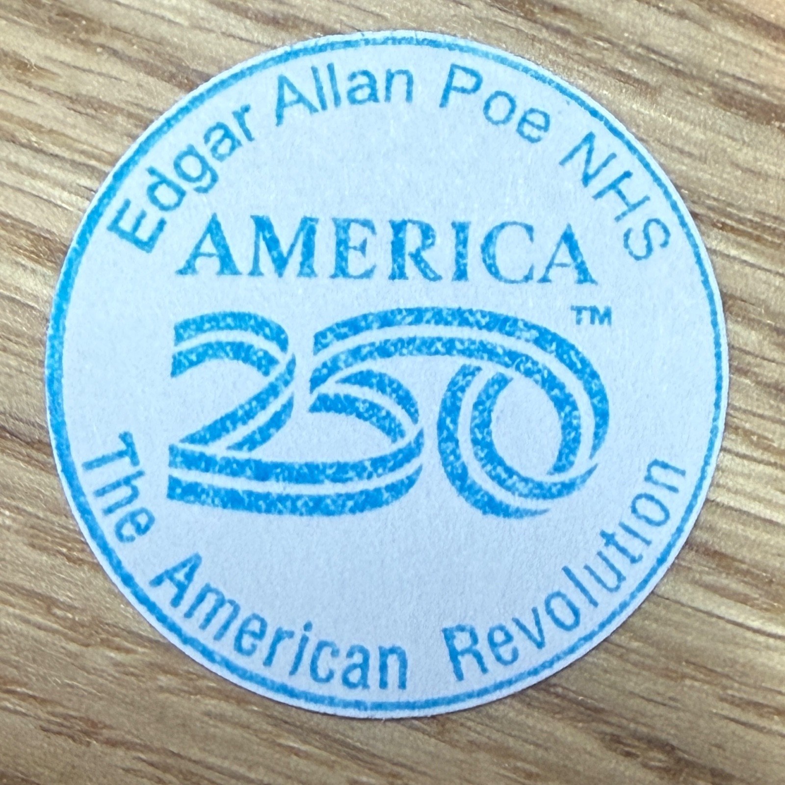 Edgar Allan Poe NHS America 250 National Park Passport Stamp
