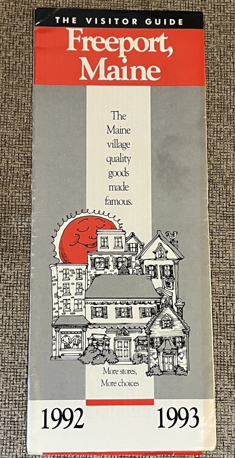 FREEPORT MAINE VISITORS GUIDE 1992 – 1993